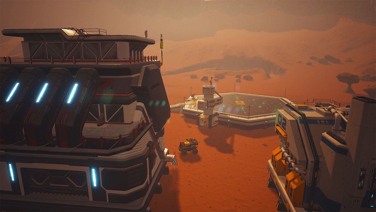 JCB Pioneer: Mars Screenshot (Nintendo.com)