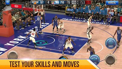 NBA 2K Mobile Basketball Screenshot (iTunes Store)