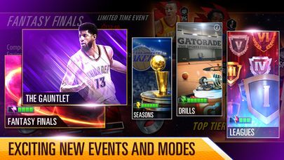 NBA 2K Mobile Basketball Screenshot (iTunes Store)
