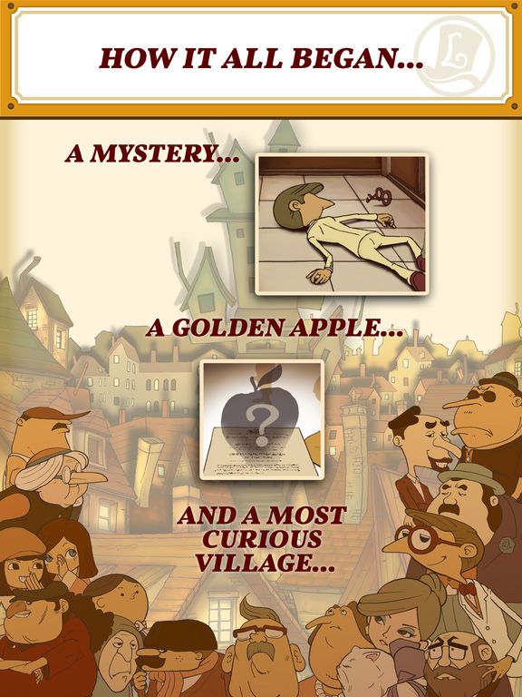 Professor Layton and the Curious Village: HD for Mobile