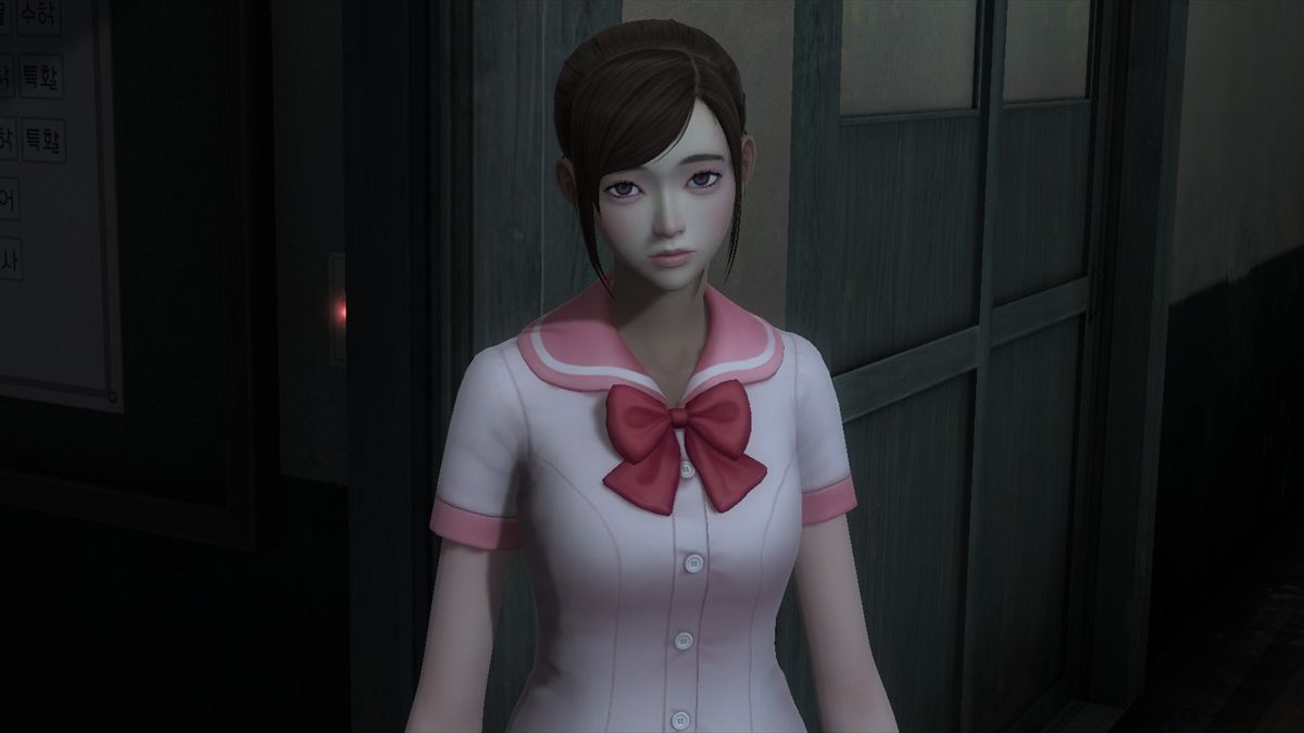 White Day: A Labyrinth Named School - Fashionable School Uniform: So-Young Han Screenshot (Steam)