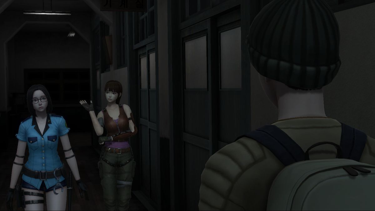 White Day: Gakkō to iu Na no Meikyū - Hikari 'Horror Costume' Screenshot (Steam)