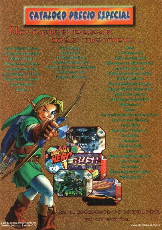 The Legend of Zelda: Ocarina of Time nas revistas clássicas