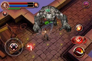 Dungeon Hunter Screenshot (Gameloft.com product page (iPhone version))