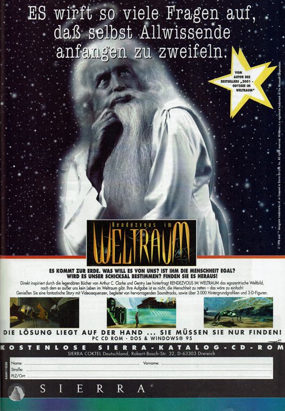 Rama Magazine Advertisement (Magazine Advertisements): PC Player (Germany), Special Issue "Die besten Strategiespiele" (1997)