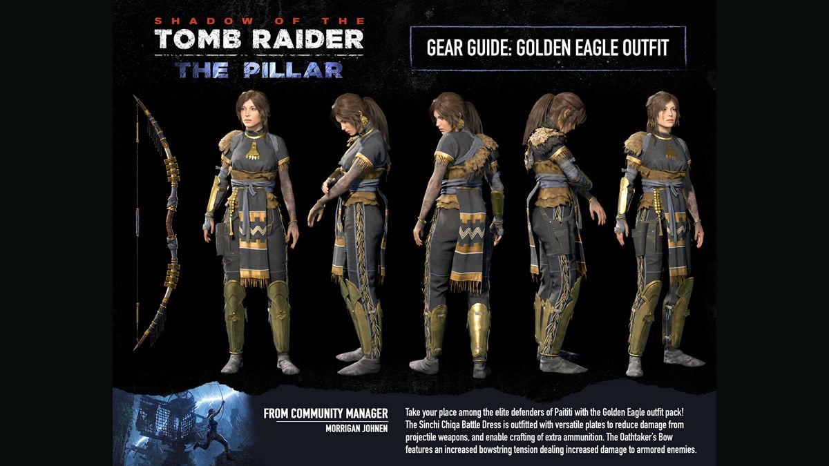 Shadow of the Tomb Raider: Golden Eagle Gear Screenshot (Steam)