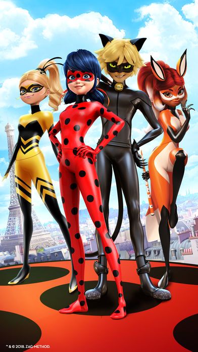 Miraculous Ladybug & Cat Noir official promotional image - MobyGames