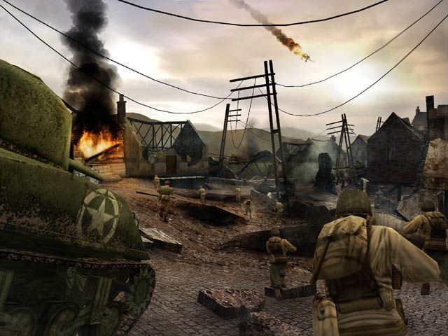 Call of Duty 2: Big Red One Screenshot (Activision 2005 Press Kit CD)