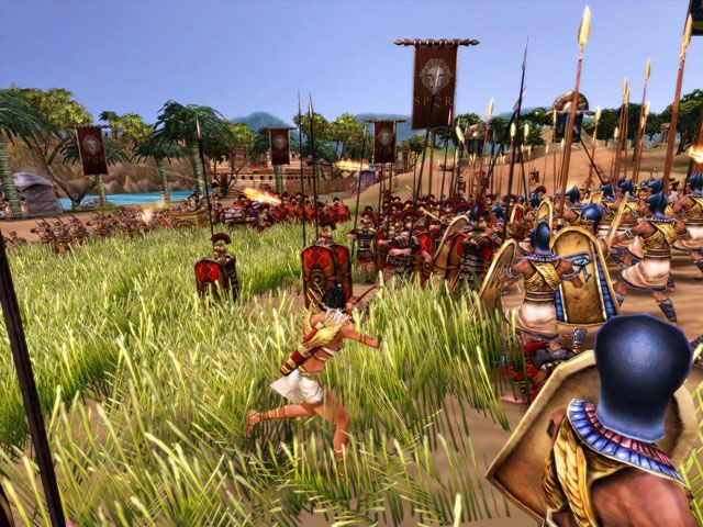 Rise & Fall: Civilizations at War Screenshot (Official website - screenshots (2005-01-11)): Hero - Cleopatra (Egypt)