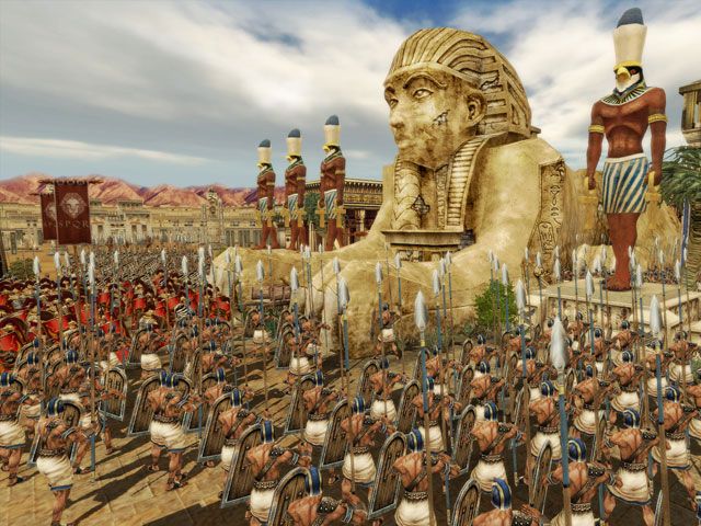 Rise & Fall: Civilizations at War Screenshot (Official website - screenshots (2005-01-11)): Egyptian City