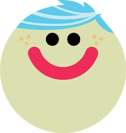 LittleBigPlanet Other (LittleBigPlanet Fansite Kit 2.0): Smiler sticker