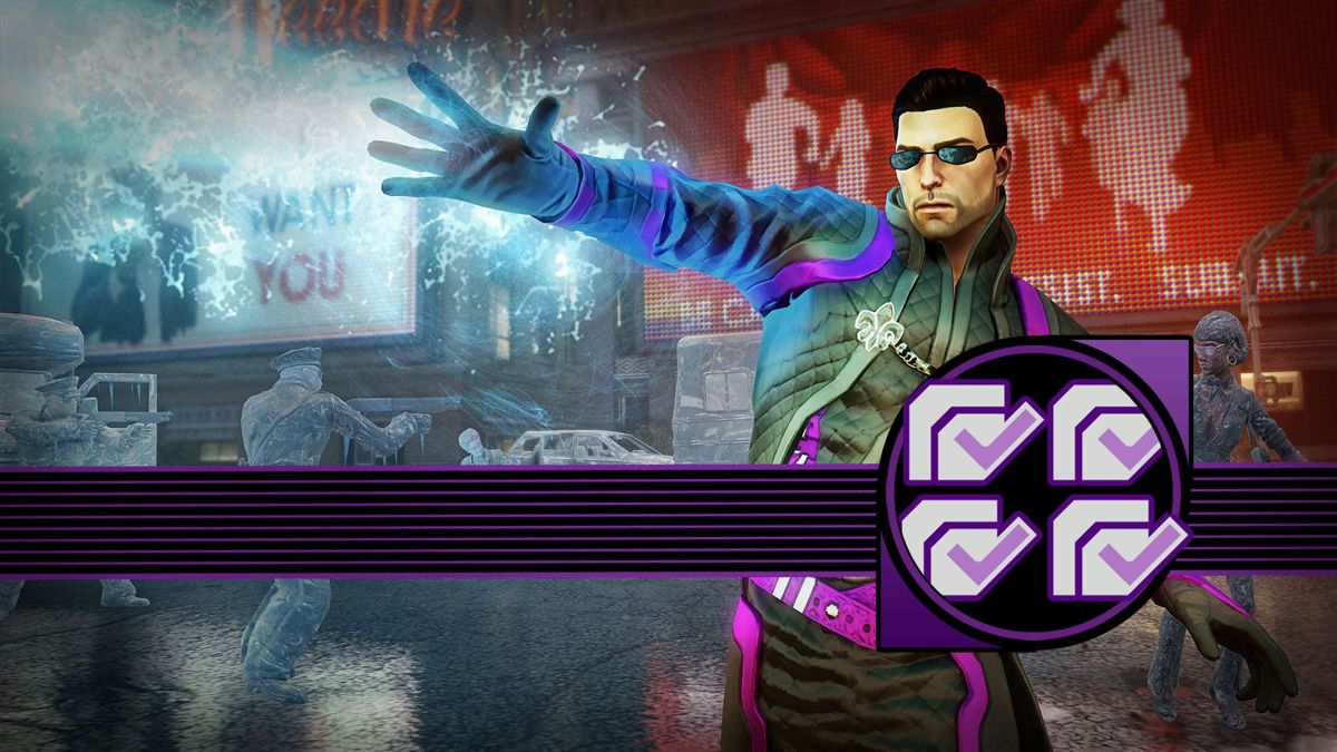 Saints Row IV: Re-Elected & Gat Out of Hell Other (Official Xbox Live achievement art): The Challenge King