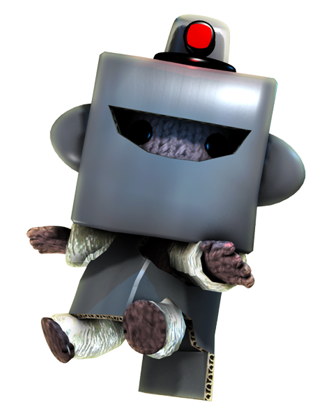 LittleBigPlanet Render (LittleBigPlanet Fansite Kit 2.0): Sackboy robot