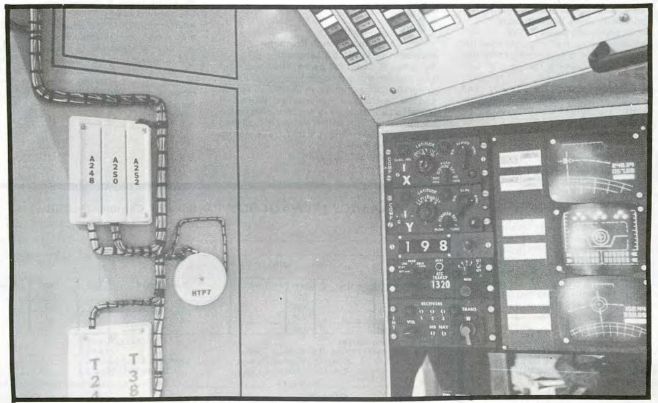 SFS Walletsize: Spaceship Simulator Other (Byte Magazine Vol. 3 No. 02 February 1977): Surplus switches and Apollo surplus displays. Hardware photograph