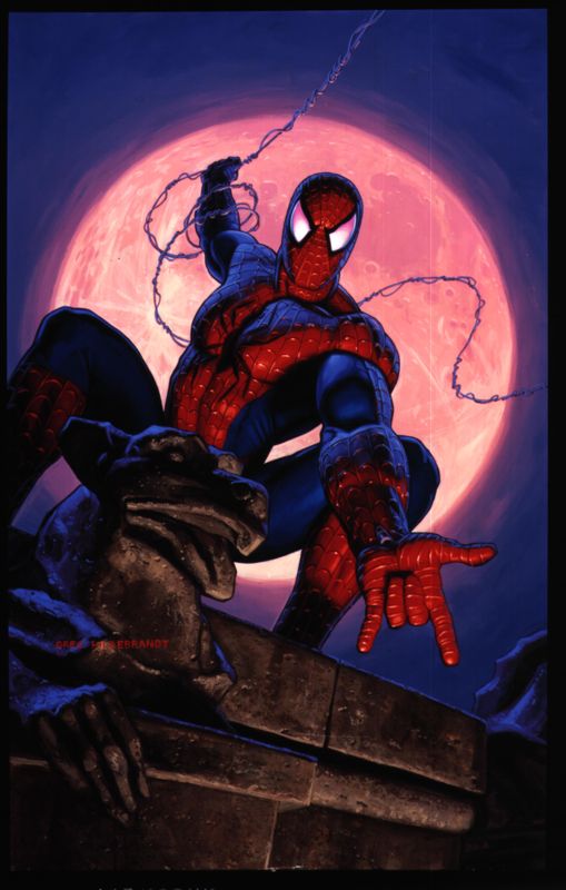 Spider-Man 2 Concept Art (Activision 2005 Press Kit CD): Spidey at Night