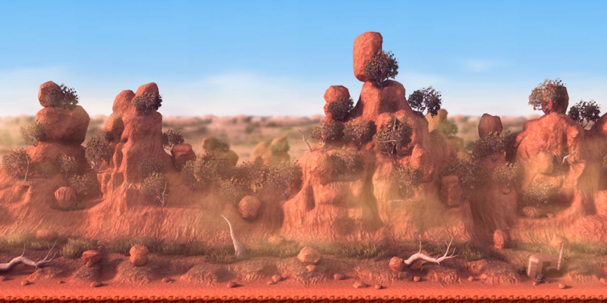 LittleBigPlanet Render (LittleBigPlanet Fansite Kit 2.0): Environments: Australia