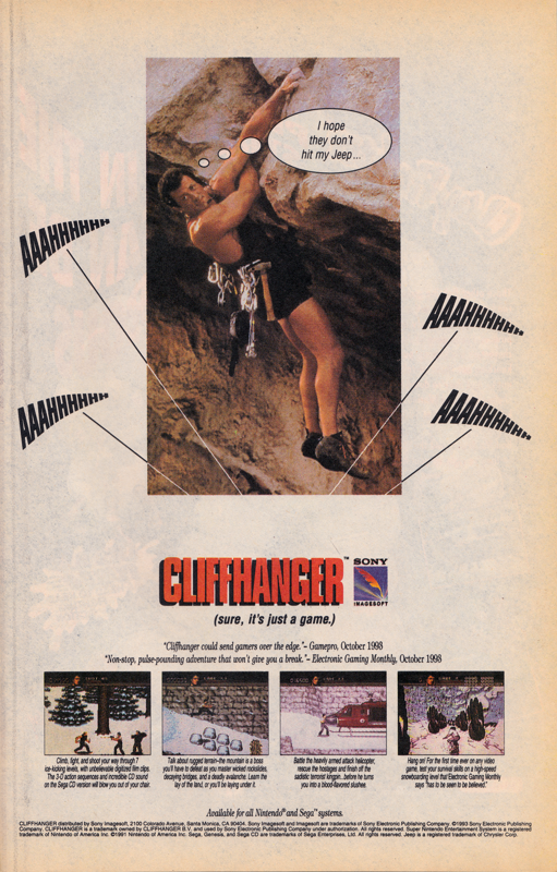 Cliffhanger Magazine Advertisement (Magazine Advertisements): Steel (Dc Comics, United States) Issue #1 (February 1994) Page 21