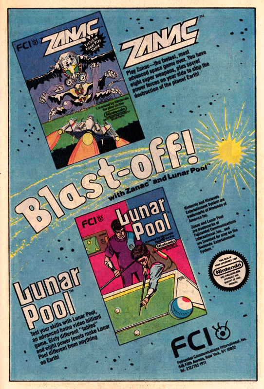 Lunar Pool Magazine Advertisement (Magazine Advertisements): Millennium (DC Comics, United States) Issue #5 (1987) Page 21