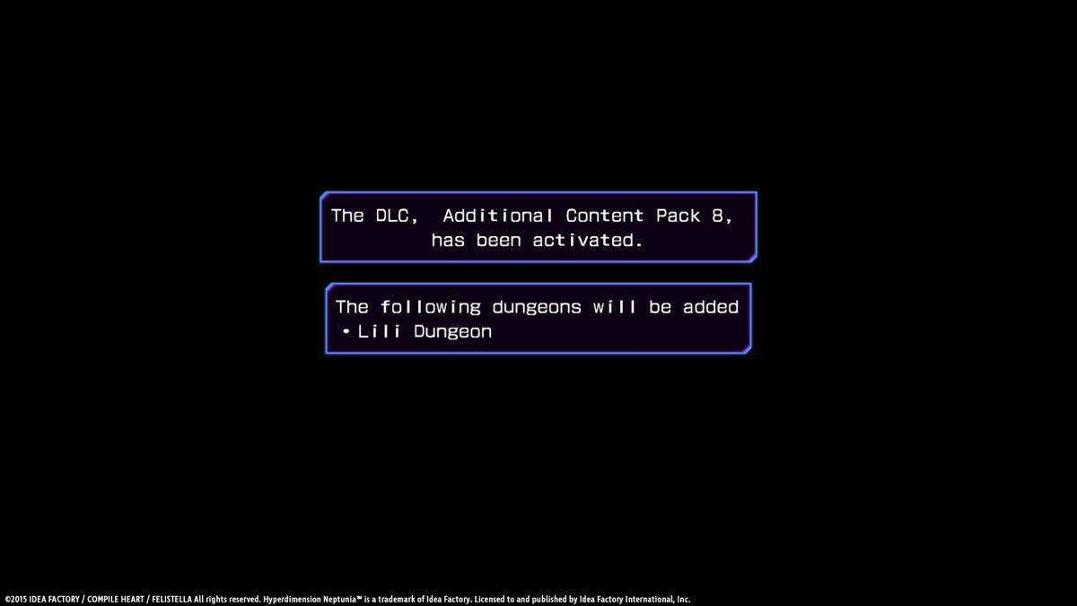 Hyperdimension Neptunia Re;Birth3 V Generation: Lily-ad Dungeon Screenshot (Steam)