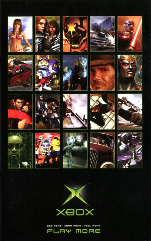 Metal Gear Solid 2: Substance Catalogue (Catalogue Advertisements): Xbox Catalogue (X08-69441-03) Front Page