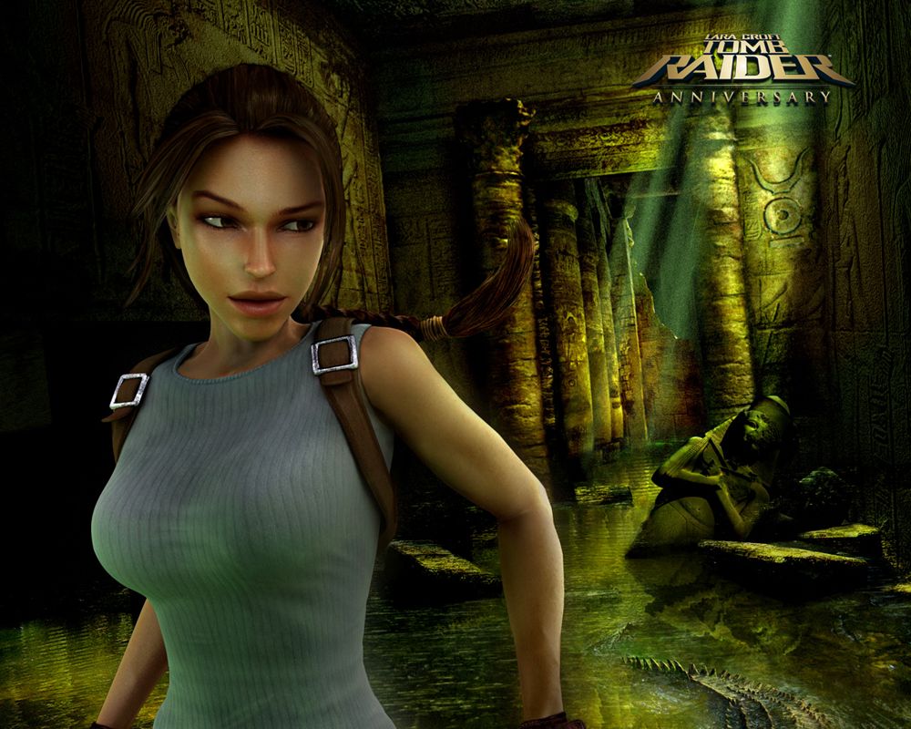 Lara Croft: Tomb Raider - Anniversary Wallpaper (Collector's Edition Wallpapers)