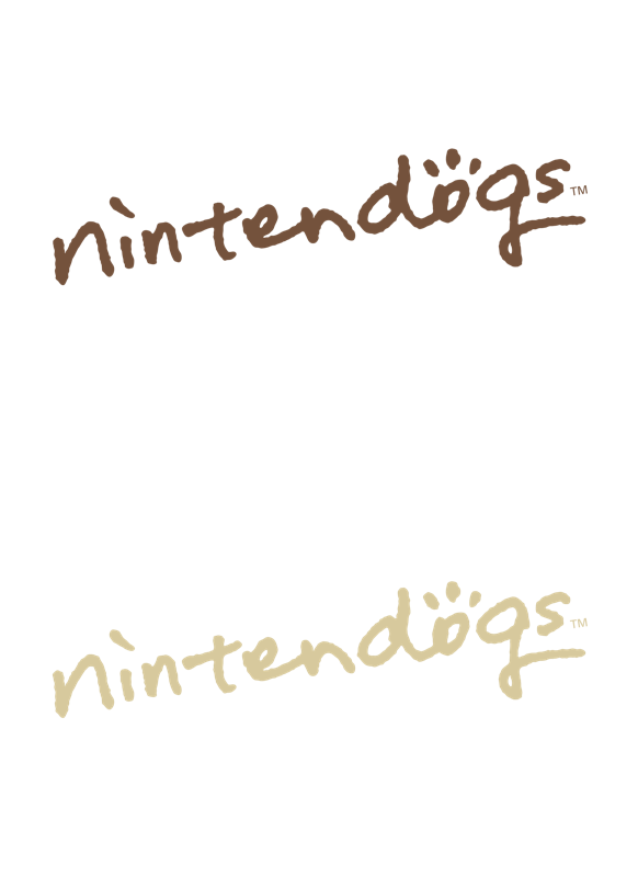 Nintendogs: Lab & Friends Logo (Nintendo E3 2005 Press CD)