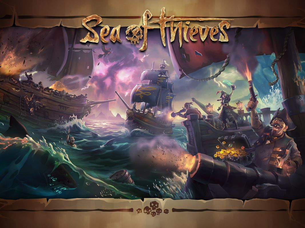 Sea of Thieves Wallpaper (Sea of Thieves Fan Pack September 2017): Battle of the Three Storms (desktop)