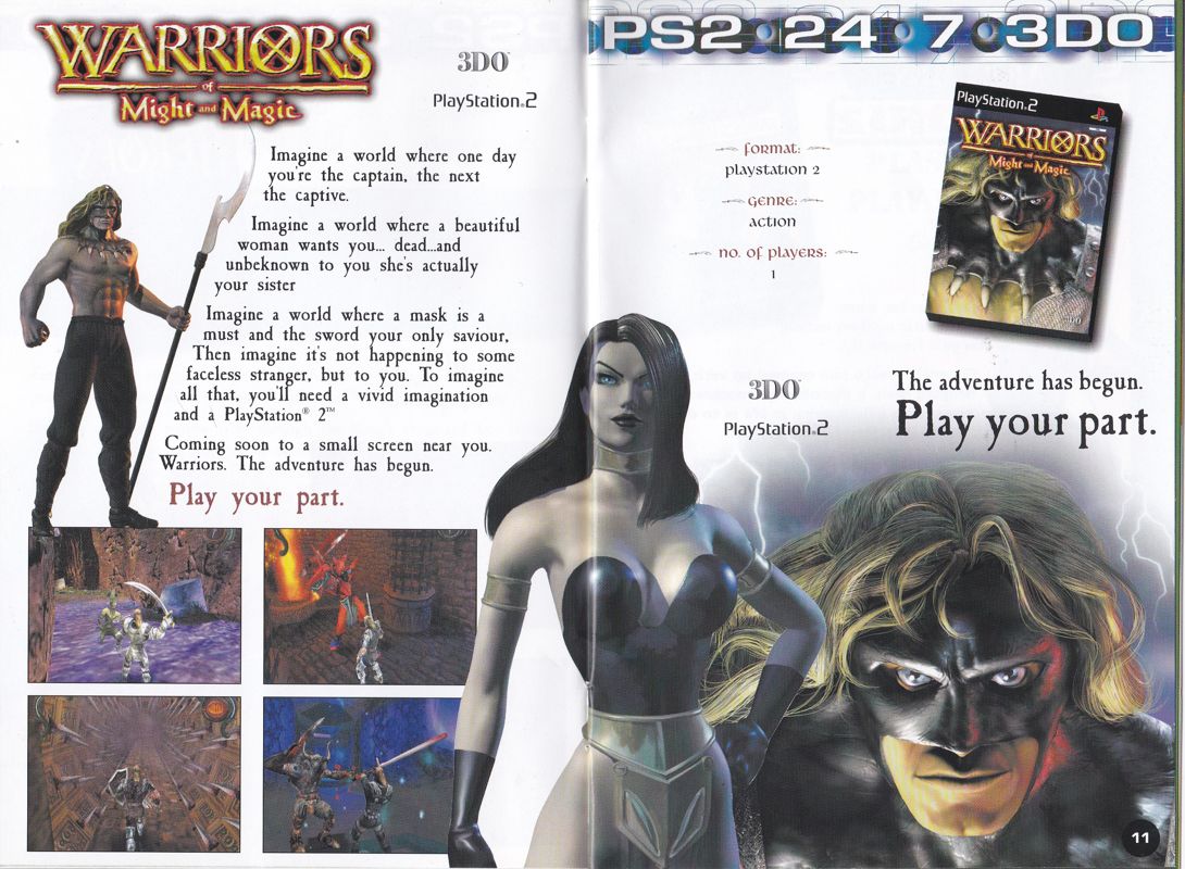 Warriors of Might and Magic Catalogue (Catalogue Advertisements): 3DO Game Catalogue (2001)