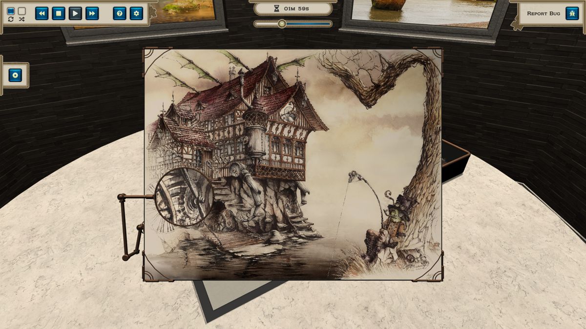 Masters of Puzzle: Steampunk Landscape Screenshot (Steam)