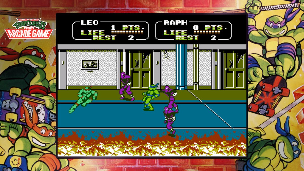 Teenage Mutant Ninja Turtles: The Cowabunga Collection Screenshot (PlayStation Store)