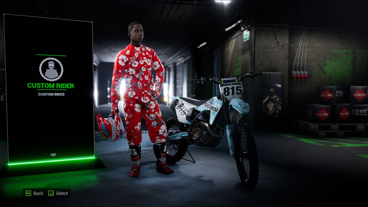 Monster Energy Supercross 2: The Official Videogame - Ohana Customization Pack Screenshot (Steam)