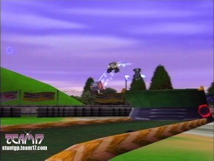 Stunt GP Screenshot (Official Stunt GP Website. PlayStation 2 Promo 2001)