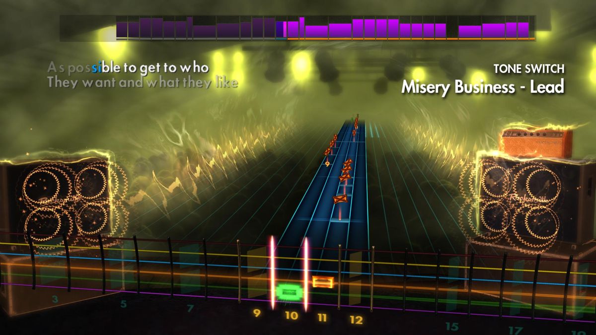 Rocksmith 2014 Edition: Remastered - Paramore: Misery Business Screenshot (Steam)