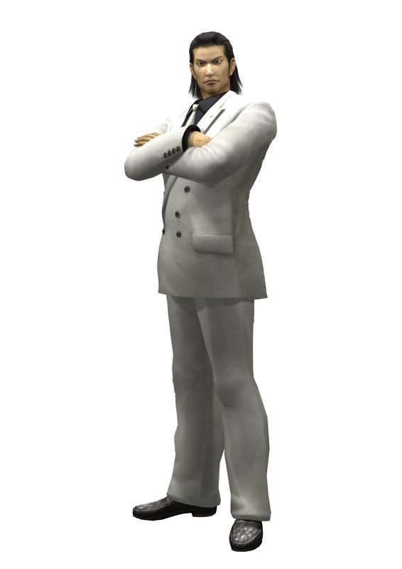 Yakuza Render (Sega GC 2006 EPK): Akira Nishikiyama standing