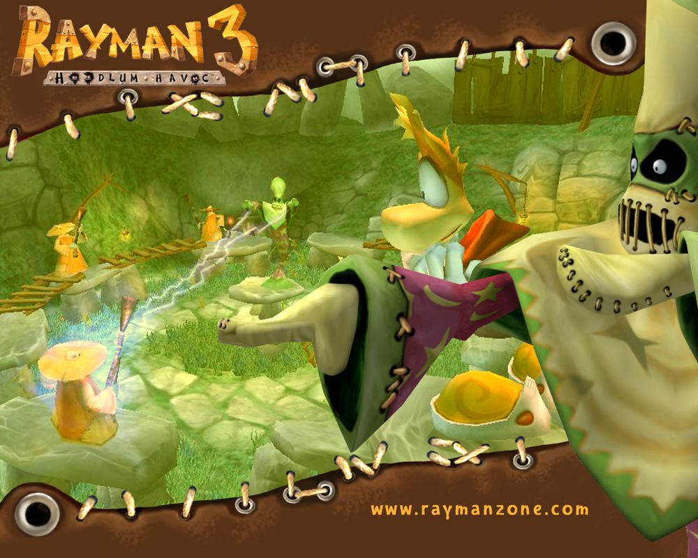 Rayman 3: Hoodlum Havoc Wallpaper (Ubisoft FTP site)