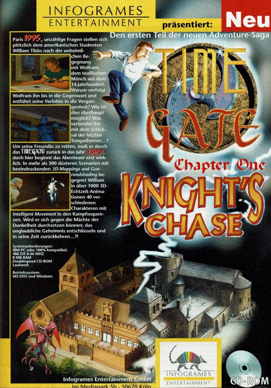 Time Gate: Knight's Chase – Hardcore Gaming 101