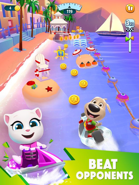 Talking Tom Jetski 2 official promotional image - MobyGames