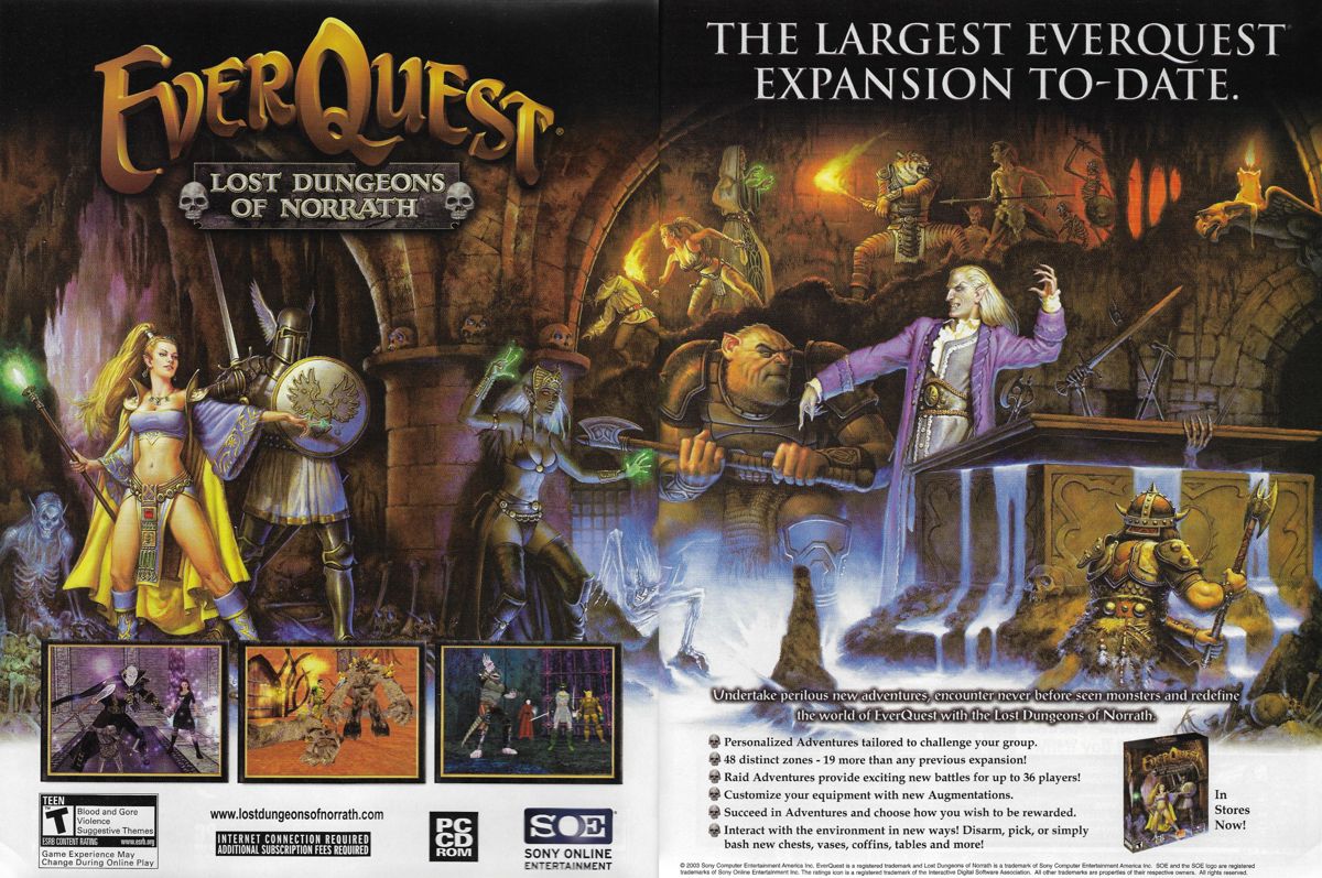 EverQuest: Lost Dungeons of Norrath official promotional image