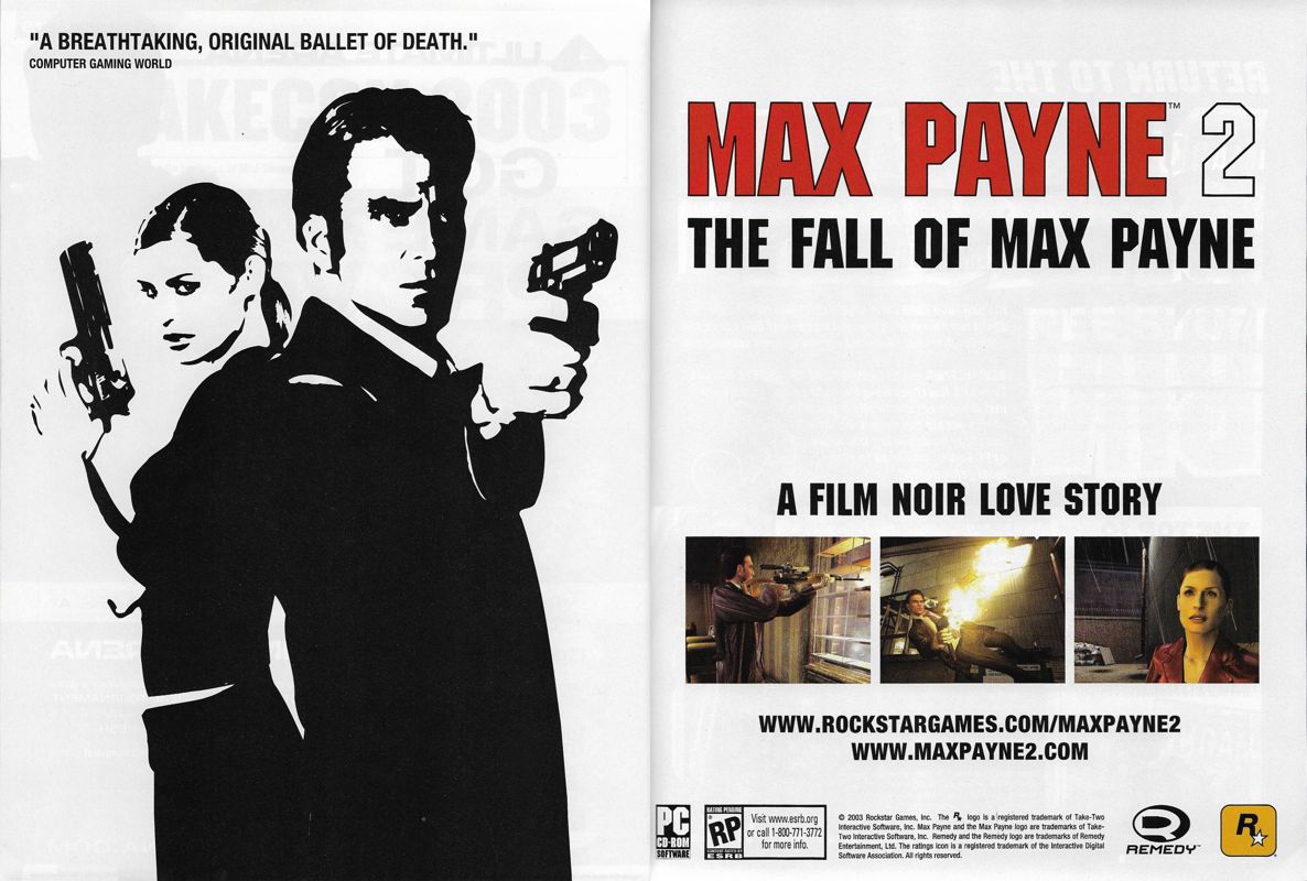 Max Payne 2: The Fall of Max Payne official promotional image