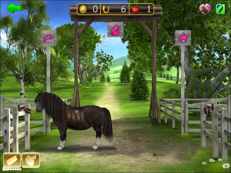Horse + Pony Magazine: My First Pony Screenshot (Game screenshots from Russian publisher's website)