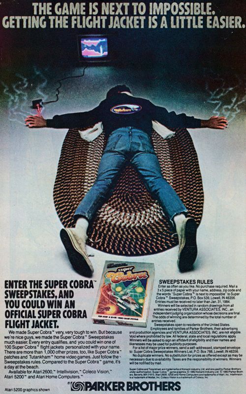 Super Cobra Magazine Advertisement (Magazine Advertisements): Fantastic Four (Marvel Comics, United States) Issue #263 (February 1983)