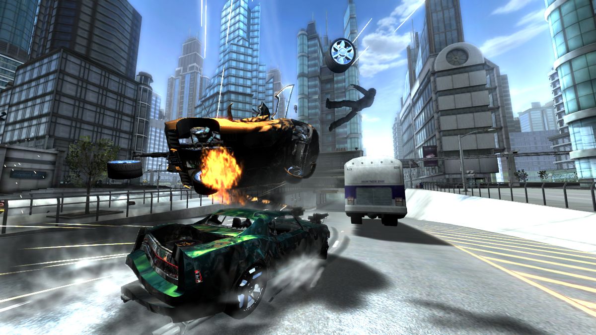 Full Auto 2: Battlelines Screenshot (Sega GC 2006 EPK): Man overboard