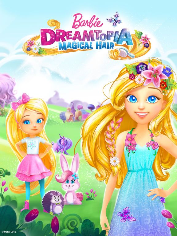 Barbie: Dreamtopia - Magical Hair Screenshot (iTunes Store)