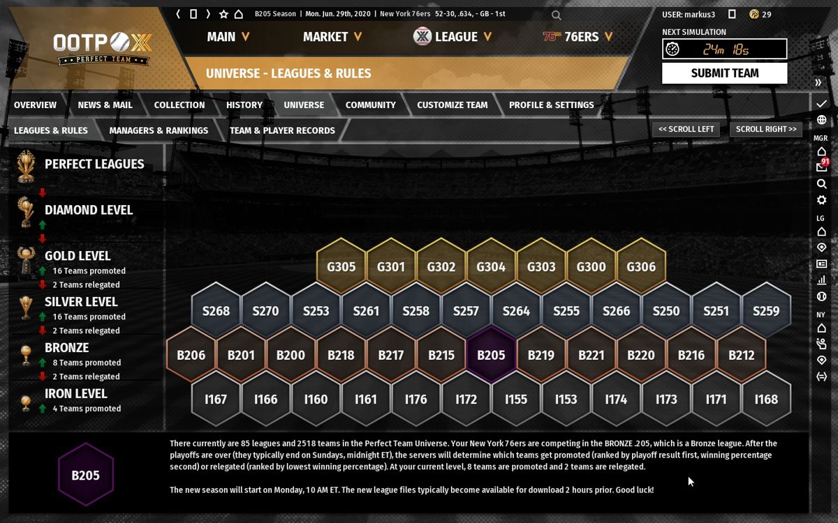 Out of the Park Baseball 20 Screenshot (Steam)