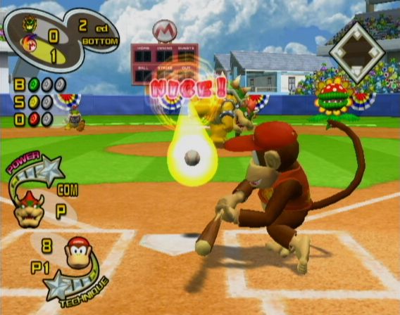 Mario Superstar Baseball Screenshot (Nintendo E3 2005 Press CD)