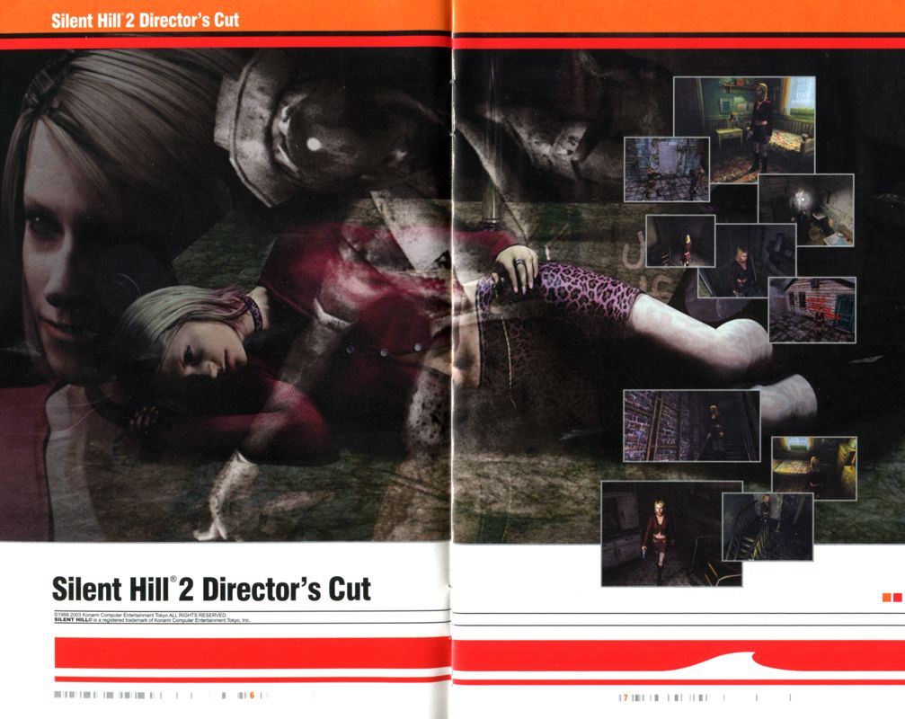 Silent Hill 2: Restless Dreams Catalogue (Catalogue Advertisements): Konami of Europe (376759DMC) Page 6-7