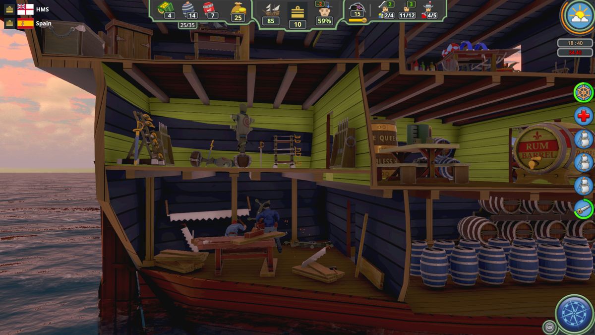 Her Majesty's Ship Screenshot (Steam)