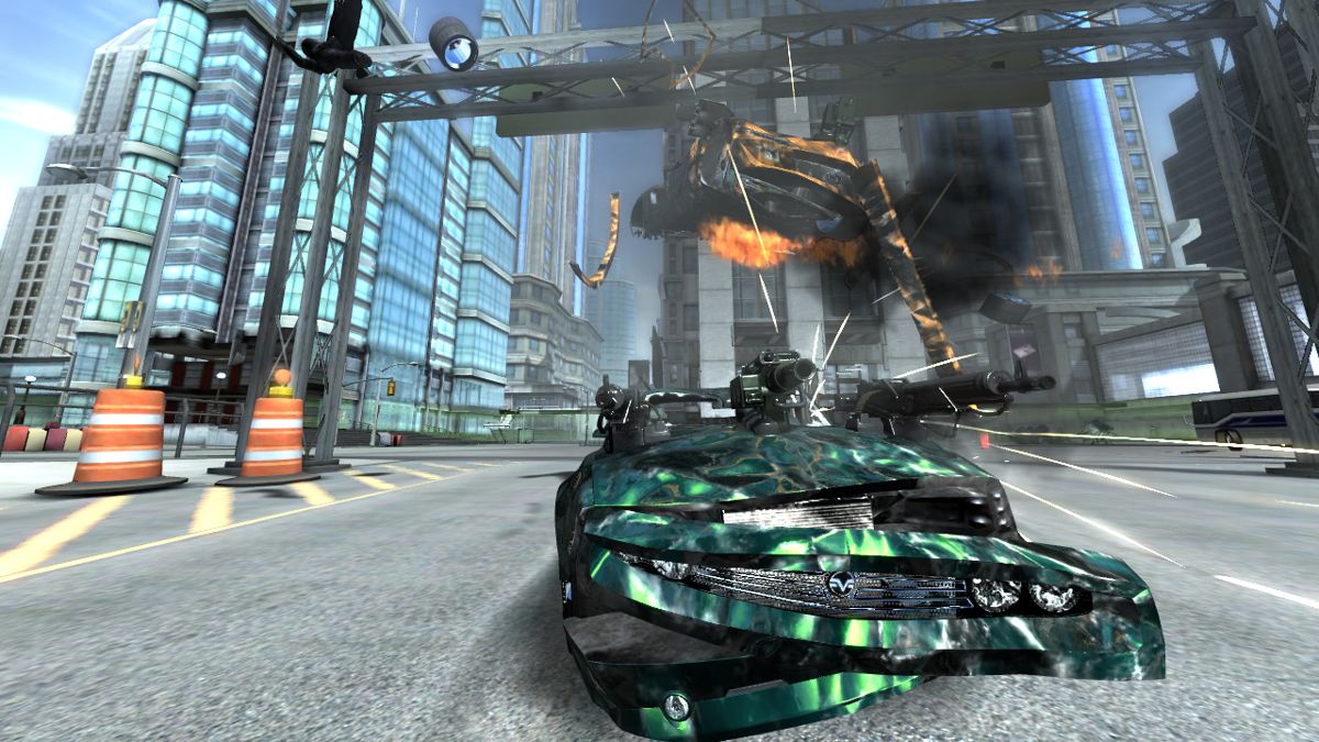 Full Auto 2: Battlelines Screenshot (Sega GC 2006 EPK): Write off