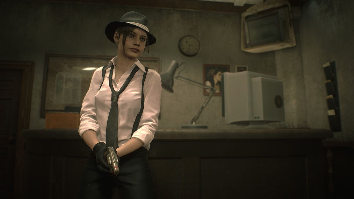 Resident Evil 2: Claire Costume - Noir Screenshot (Steam)