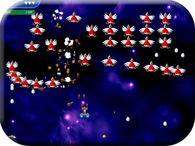 Chicken Invaders: The Next Wave Screenshot (Big Fish Games screenshots (2019)): screen 3